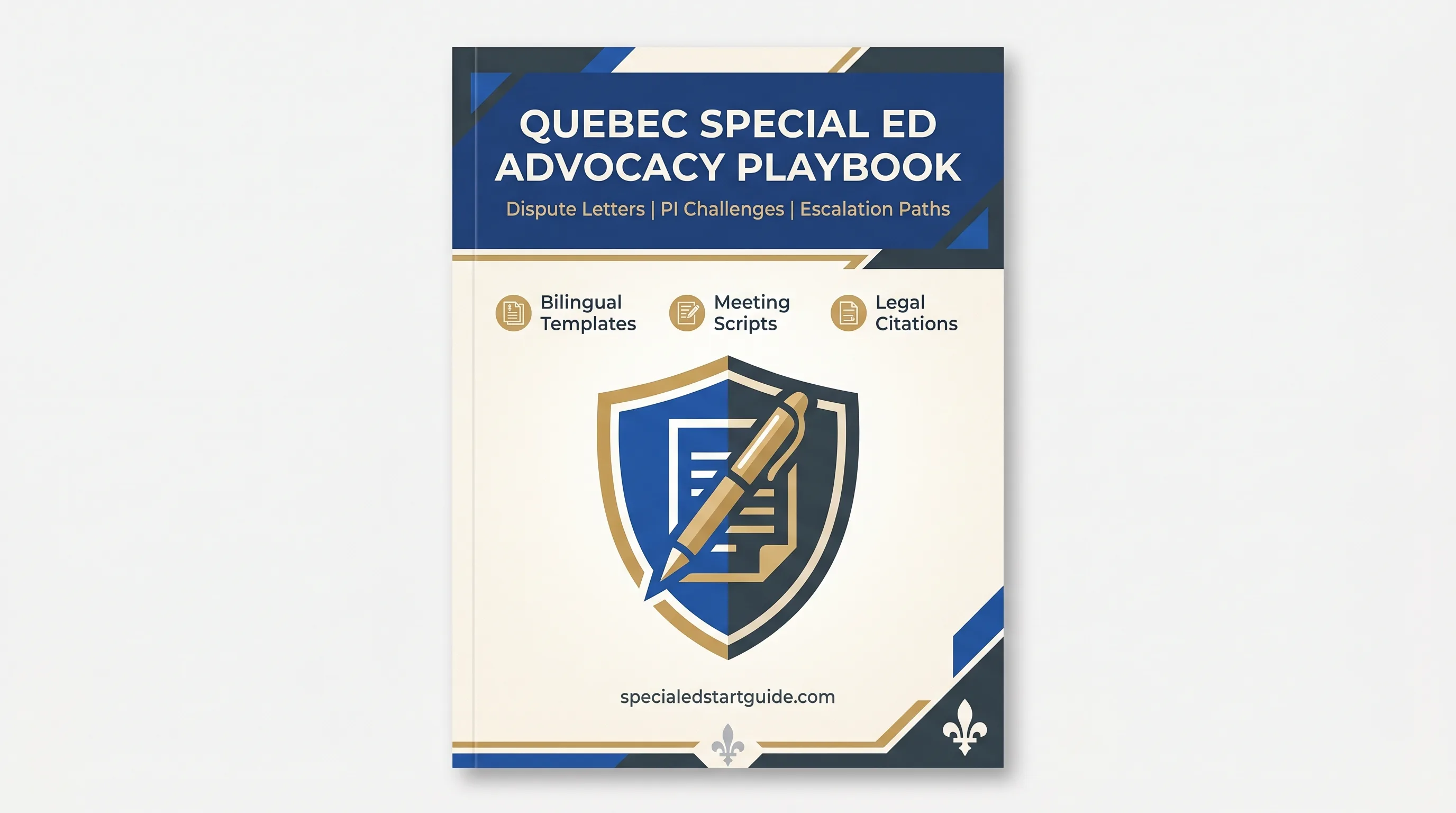 Quebec Special Ed Advocacy Playbook — Dispute Letters, PI Challenges, and Escalation Pathways Under Quebec Law