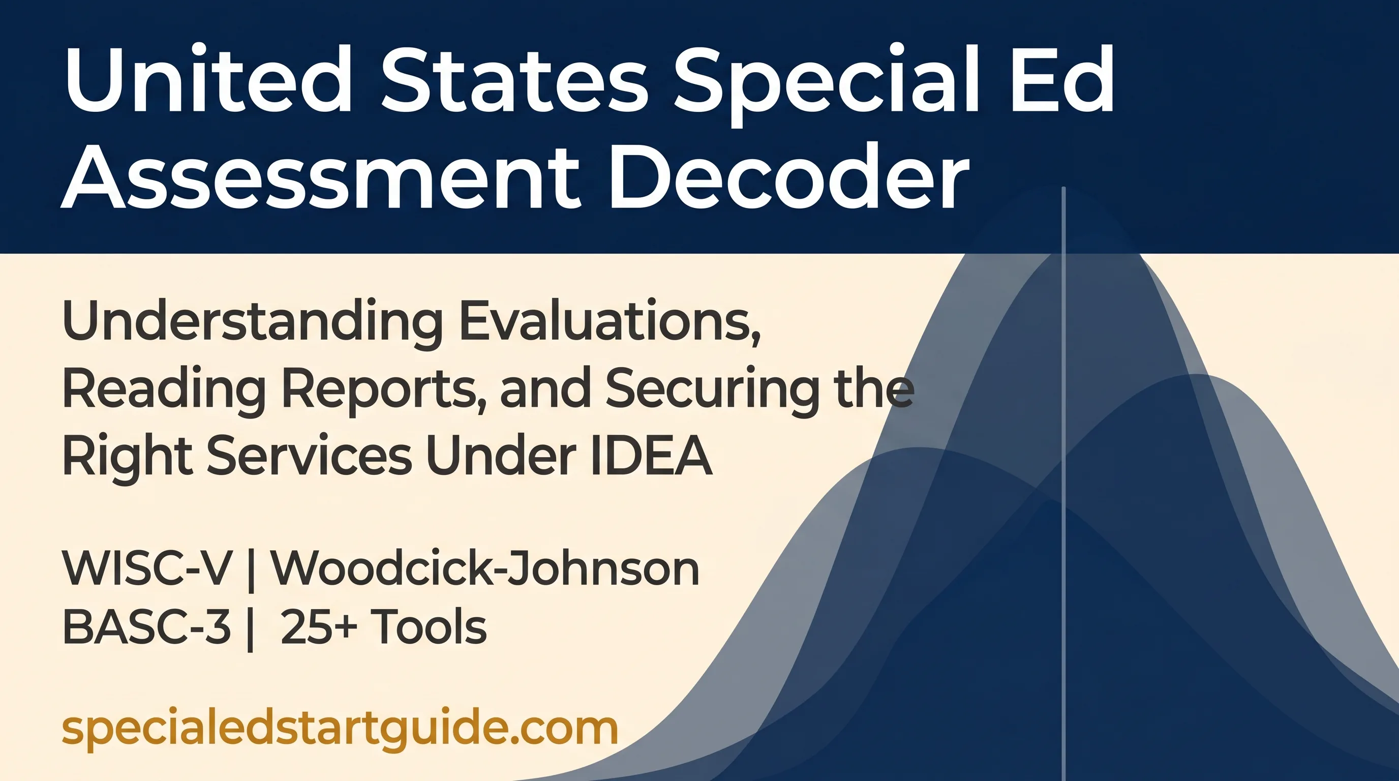 U.S. Special Ed Assessment Decoder — Read the Report Before the Meeting