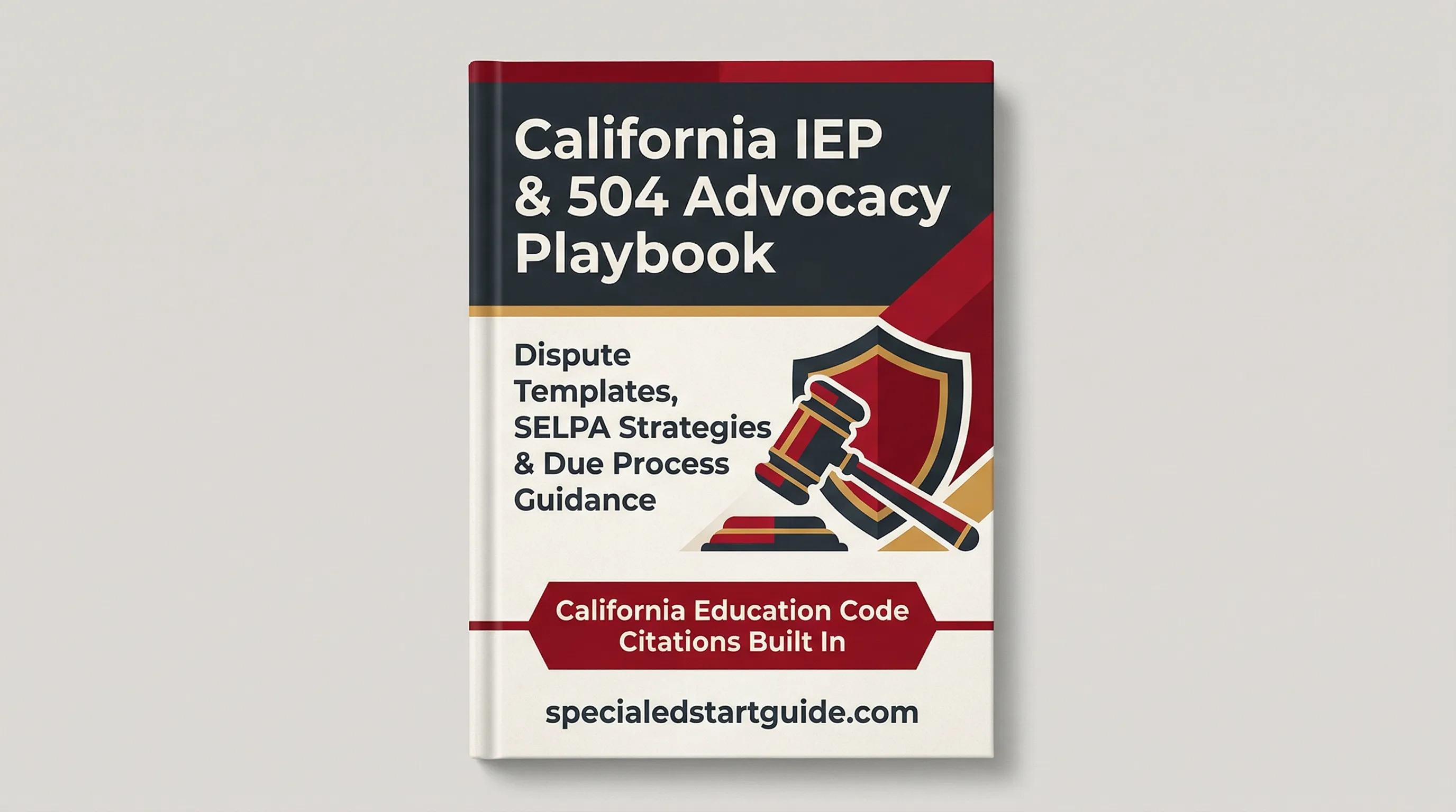 California IEP & 504 Advocacy Playbook — Stop Fighting Your School District Blind