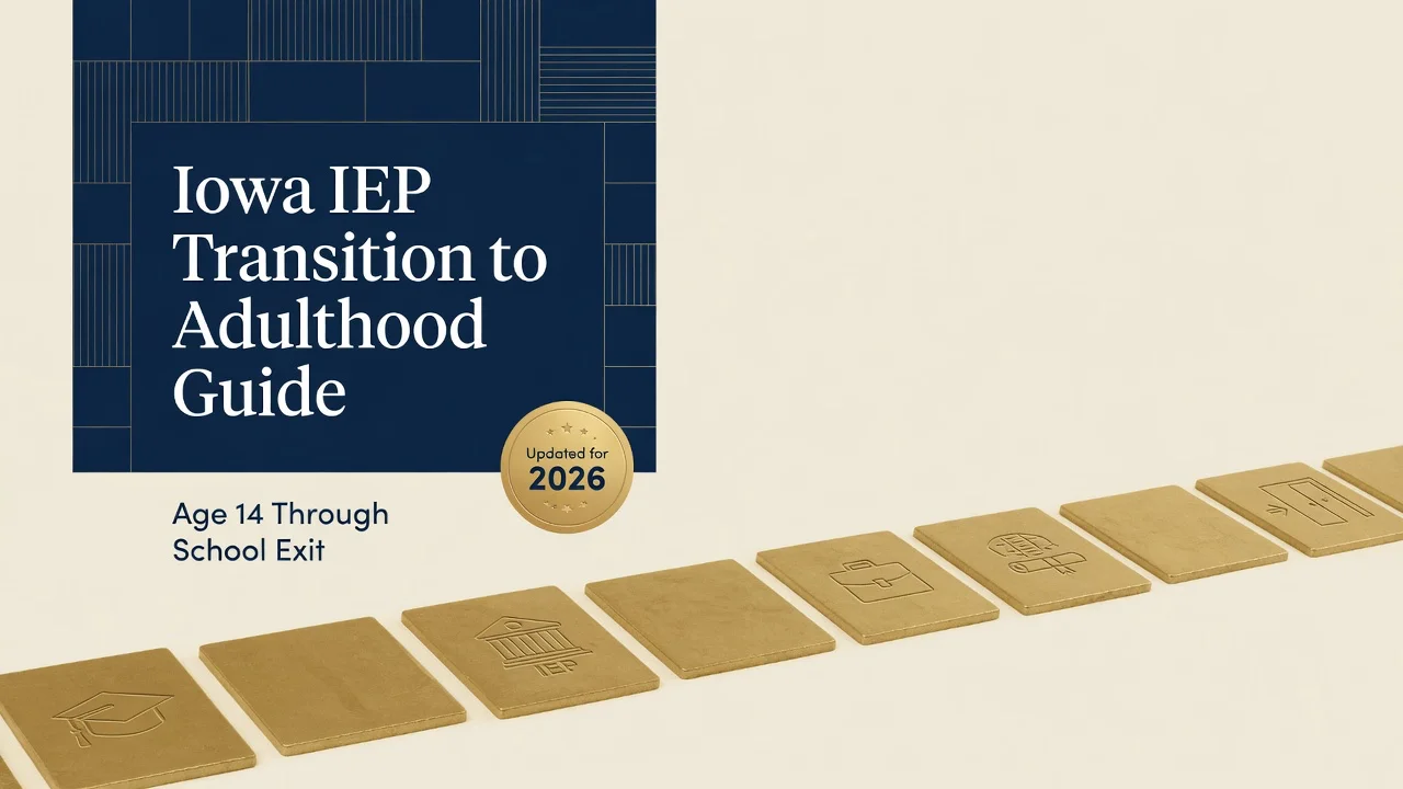 Iowa IEP Transition Guide — Age 14 Through Adulthood