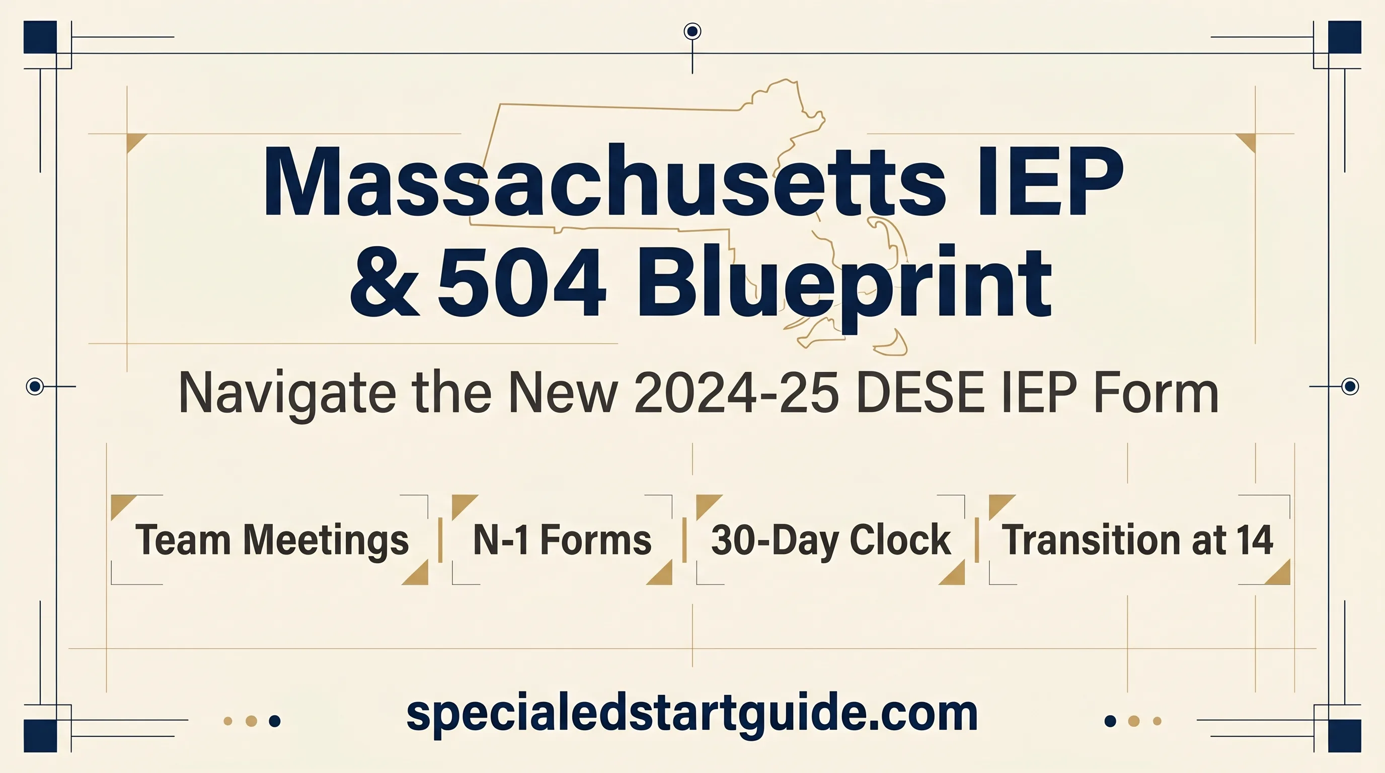 Massachusetts IEP & 504 Blueprint — Team Meetings, N-1 Forms & DESE Timelines