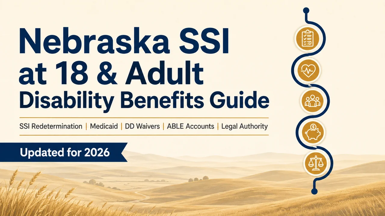 Nebraska SSI at 18 & Adult Benefits — The Transition Sequencing System