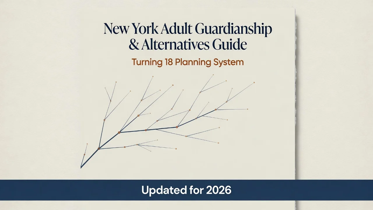 New York Guardianship & Alternatives Guide — Plan Before They Turn 18
