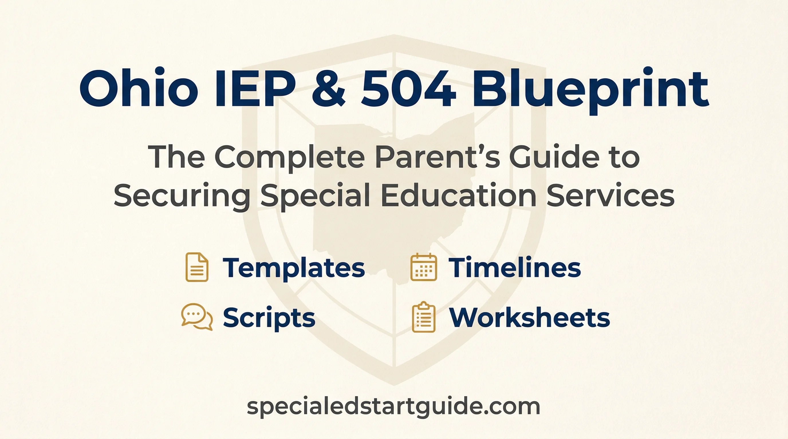 Ohio IEP & 504 Blueprint — Decode the ETR, Unlock the Scholarships