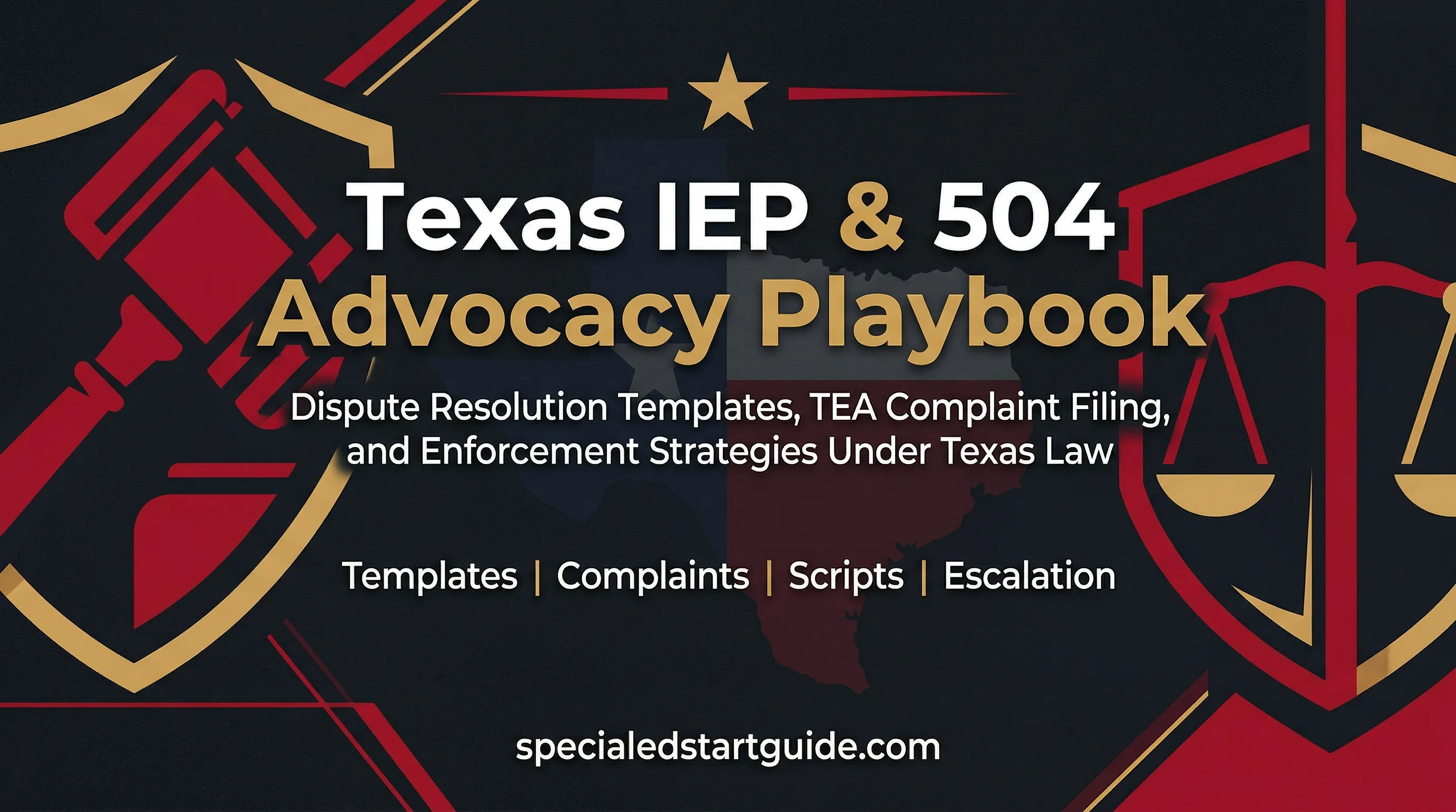 Texas IEP & 504 Advocacy Playbook — Enforce Your Child's Rights Under TEC Chapter 29 and TAC Chapter 89