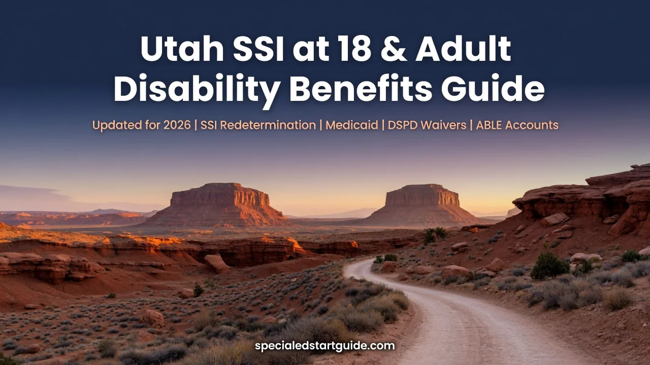 Utah SSI at 18 & Adult Benefits — Every Agency, One Roadmap