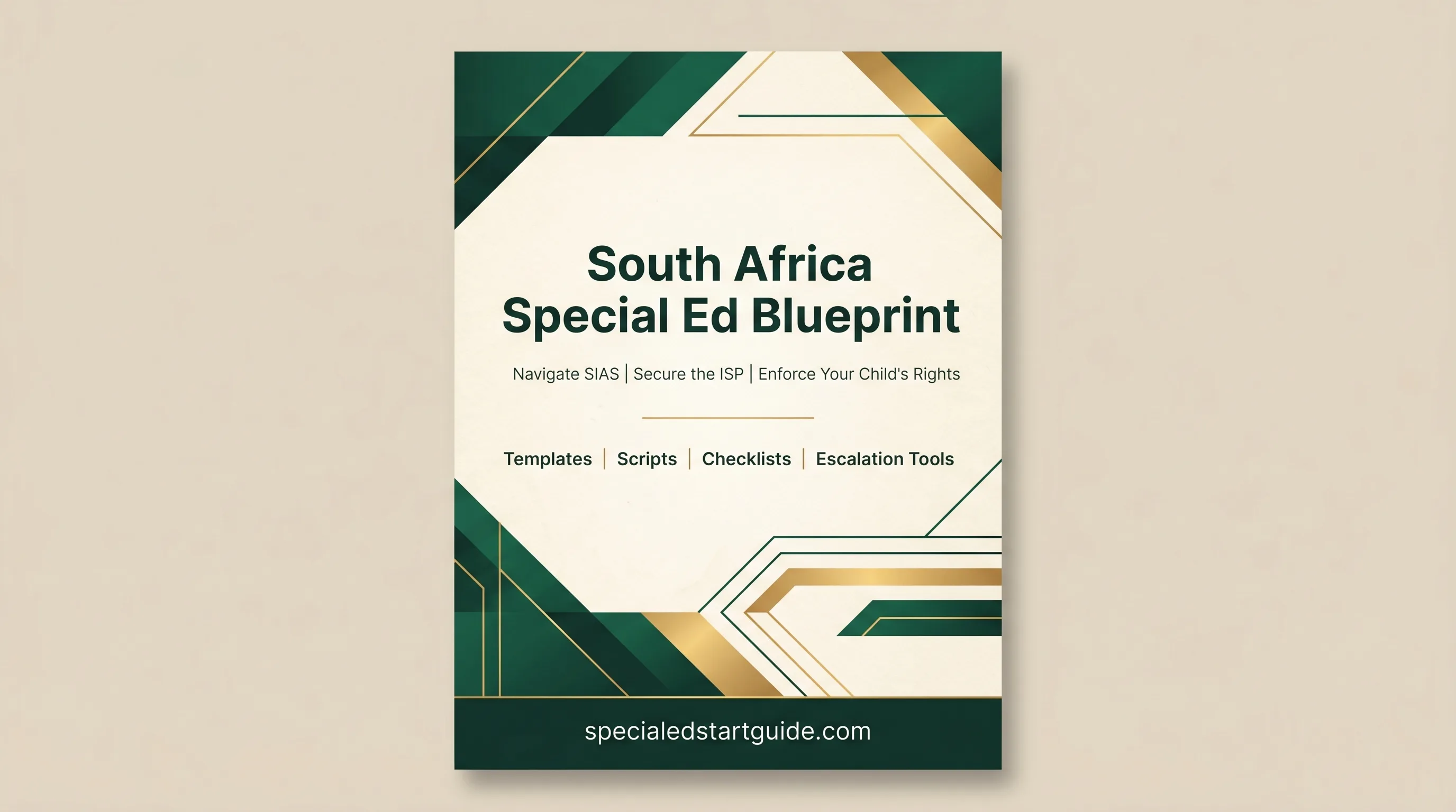 South Africa Special Ed Blueprint — Navigate SIAS, Secure the ISP